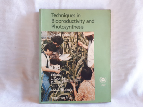 Techniques Bioproductivity & Photosynthesis Pergamon Ingles