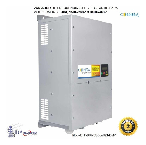 Variador F-drive Solarmp Motobomba 3f 15hp-230v Ó 30hp-46