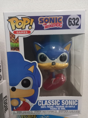 Funko Pop Classic Sonic #632 Sonic The Hedgehog Games