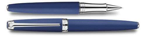 Rollerball Léman Blue Night Caran D Ache Color Del Exterior Azul
