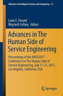 Libro Advances In The Human Side Of Service Engineering :...