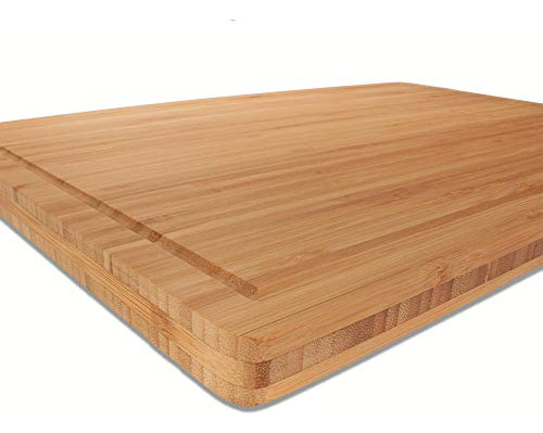 Tabla De Cortar De Bambú Premium Resistente Bamboomn - 17.25