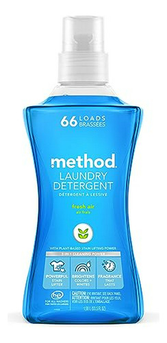 Detergente Líquido , Fresh Air, 66 Cargas, Fórmula Biodegrad