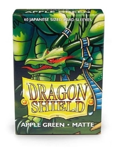 Dragon Shield - Apple Green Matte - 60 Card Sleeves