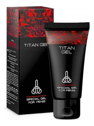 Titan Gel Rojo De Uso Diario Para Aumentar El Tamaño