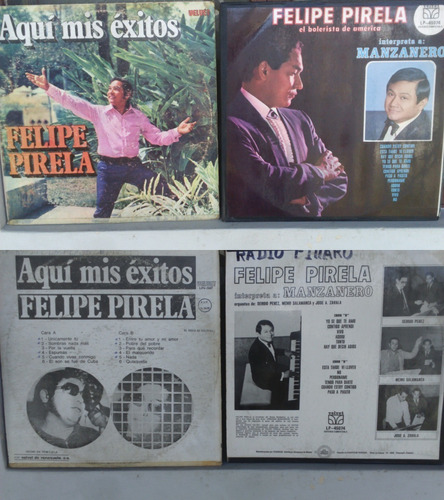 Coleccionable Discos Lp Felipe Pirela Perfecto Estado