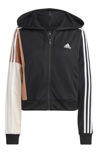 Buzo adidas Bold Block Mujer Negro