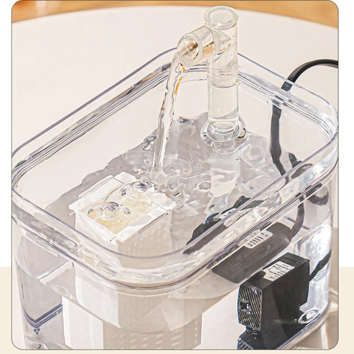Fuente Automática De Agua Para Mascotas De 1000 Ml, Usb Tran