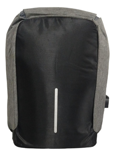 Mochila Antirrobo Impacto Con Usb Notebook Seguridad