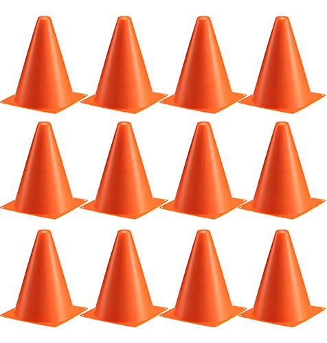 Bedwina Traffic Cones And Racing Checkered Flags - 24 Pieza