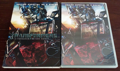 Transformers - La Venganza De Los Caidos * Ed Especial 2 Dvd (Usado)