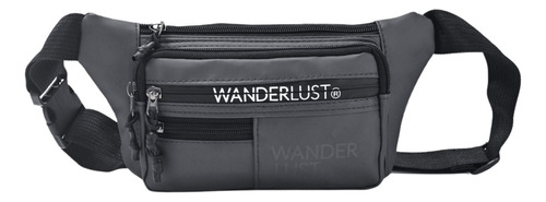 Riñonera Urbana Deportiva Wanderlust Engomada Multibolsillos