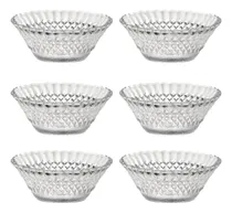Comprar Set X6 Compoteras 11cm Vidrio Barroco Wheaton Postre Helado
