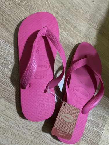 Ojotas Havaianas Originales Rosa