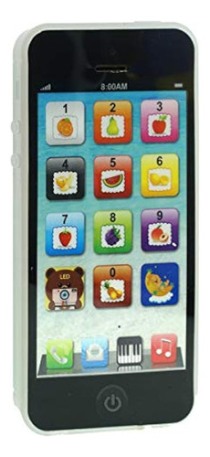 Cooplay Black Yphone Phone Phone Toy Play Music Learning Eng