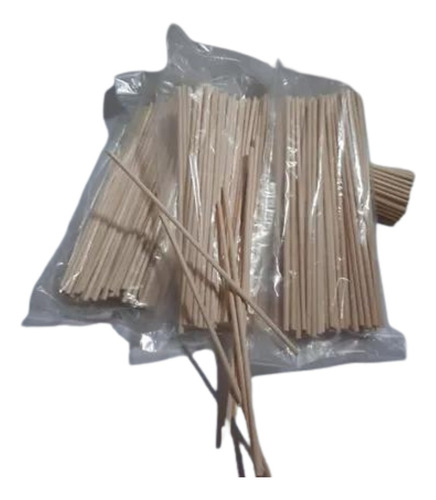 Varillas De Bambu 13 Cm Para Difusores X 100 Unid