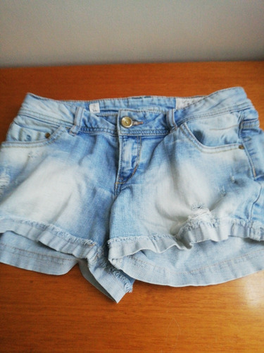 Short Jeans Dama Talla 26 Mex 36 Eur