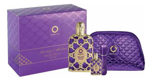 Set Perfume Orientica Luxury Velvet Gold Edp Unisex