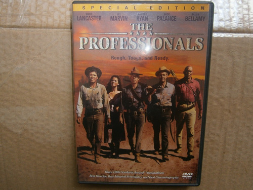 The Professionals Dvd Imp Burt Lancaster Claudia Cardinale 