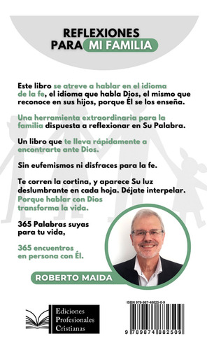 Reflexiones Para Mi Familia - Roberto Maida