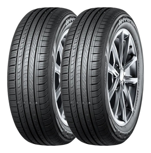 Kit 2 Pneu Fiat Cronos 195/55 R16 Npriz Gx 91v Nexen Aro 16