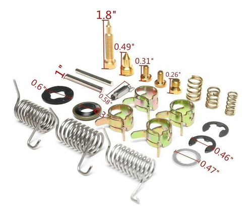 Reparo Carburador Motor De Popa Mercury Americano 40 60 90
