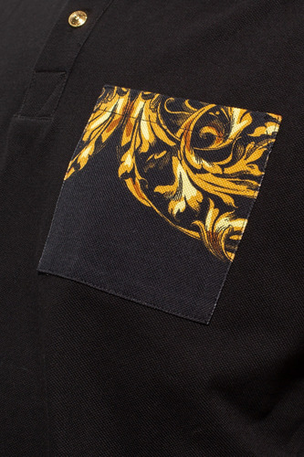 Playera Versace Jeans Couture Pique Polo Shirt Hombre