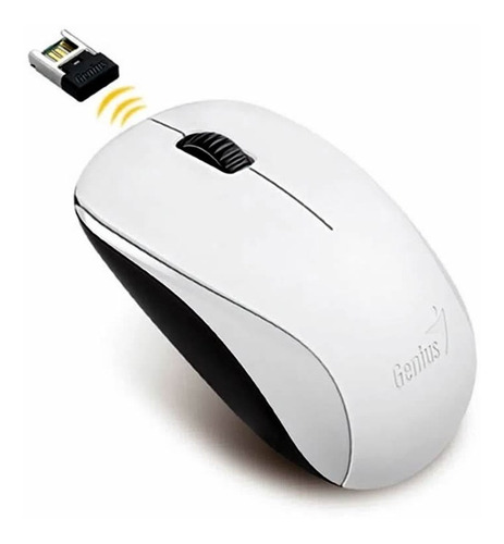 Mouse inalámbrico Genius  NX-7000 elegant white