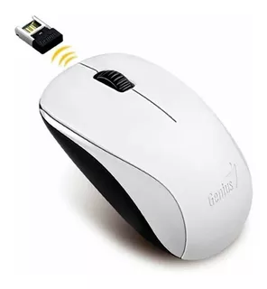 Mouse inalámbrico Genius NX-7000 elegant white