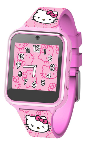 Accutime Hello Kitty Pink Reloj Inteligente Educativo Para N