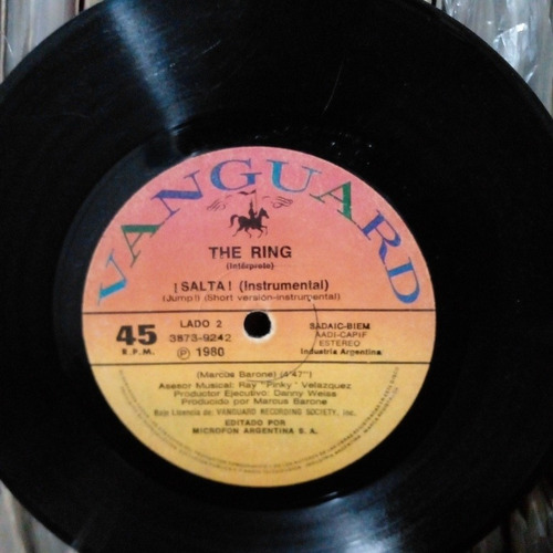 The Ring Vinilo Simple Salta 1980 Algo De Fritura