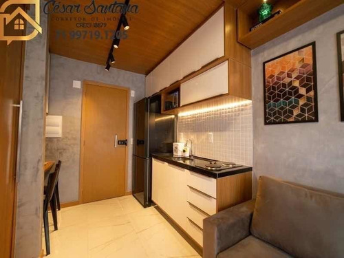 Imagem 17 de 20 de Alugo Apartamento Mobiliado 1/4 Varanda - Barra Ap02174