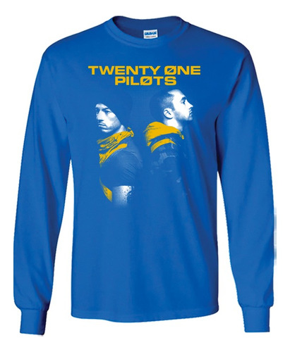 Twenty One Pilots Playera Manga Larga Para Hombre Y Mujer D4