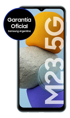 Celular Samsung Galaxy M23 5g 128gb - Batería De 5000 Mah Color Celeste