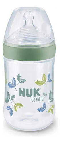 Mamadera Nuk For Nature 260 Ml -verde Mate