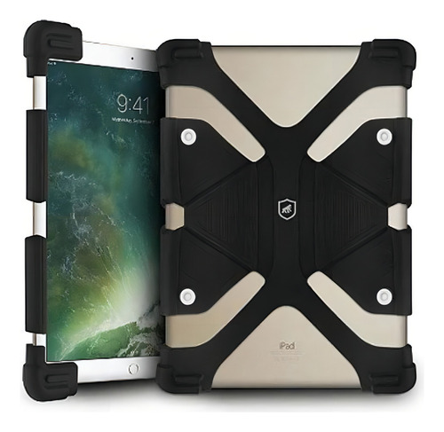 Capa Para Tablet Tablet Multi M10a Lite -skull Armor-gshield