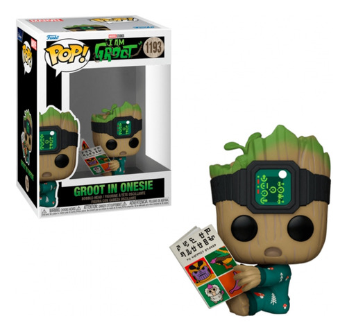 Funko Pop Groot In Onesie With Book - I Am Groot - 1193