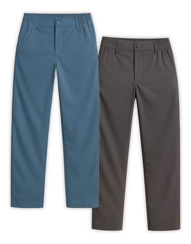 Pack De Pantalón De Nylon Con Elástico Quarry