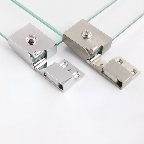 2 Bisagra Para Puerta De Vidrio, Abrazadera Para Plata