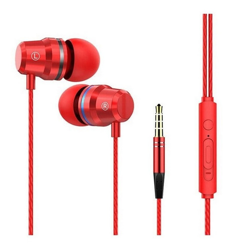 Wesdar - Audífonos Bluetooth R62 Rojo