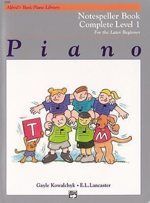 Alfred's Basic Piano Library Notespeller Complete, Bk 1 -...