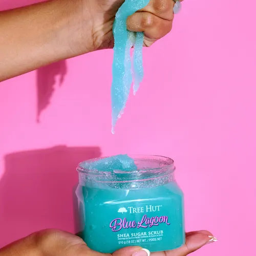 Exfoliante Corporal Tree Hut Blue Lagoon Shea Sugar 530 Ml