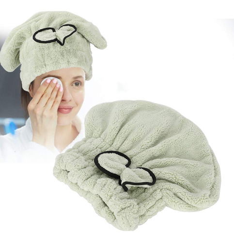 Toallas Para Secar El Cabello, Gorro De Microfibra Para