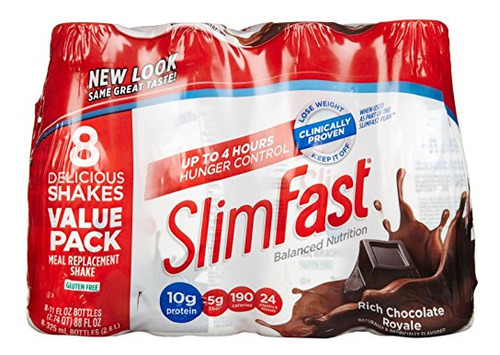 Slimfast Listo Para Beber Batidos - Rich Chocolate Royale - 