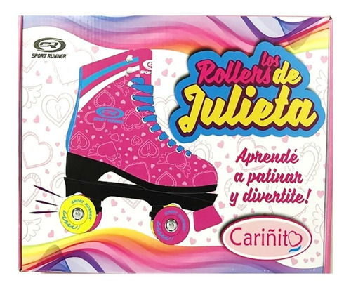 Imagen 5 de 7 de Carinito Patines De Julieta Del 32 Al 38 Art Yx-s0126hp1