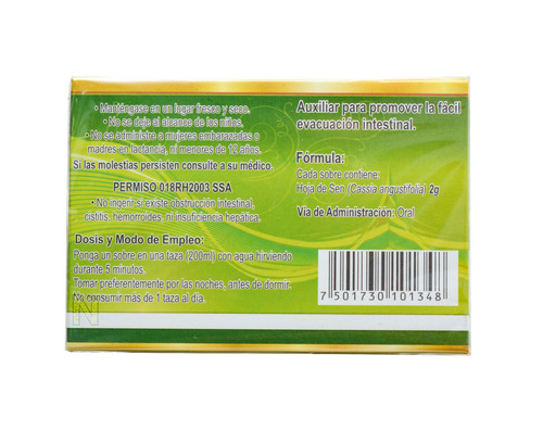 Imagen 2 de 3 de Té Super Dieters Drink (hoja De Sen) 36 Sobres De 2g C/u La Salud Es Primero