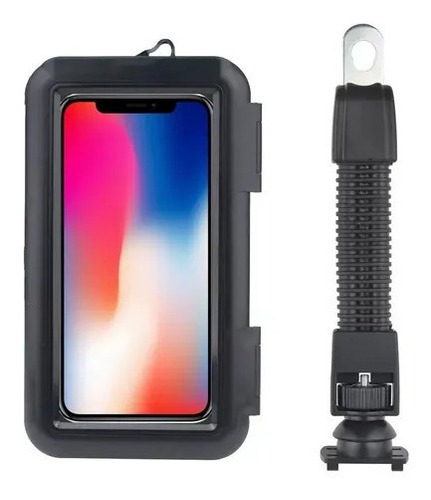 Soporte Para Celular Funda Impermeable Para Moto Rígido