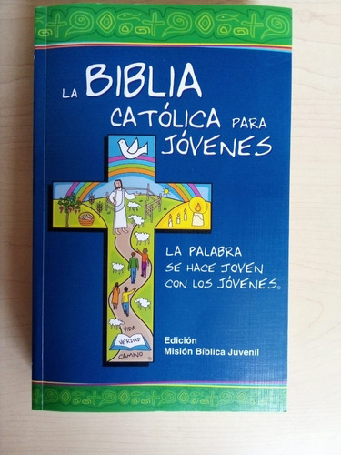 Biblia Catolica Para Jovenes Rustica Blanco Negro