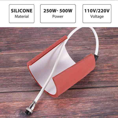 Máquina De Sublimación H6, 220 V, Taza De Silicona Con Almoh