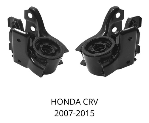 Par De Buje Inferior Grande Con Soporte Honda Crv 2007-2015